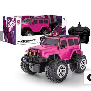 NEW IN BOX Sharper Image Trail Pixie Phantom Destroyer Remote Control Car Pink